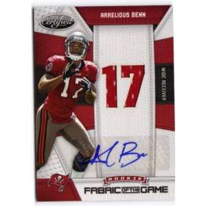  2010 Certified Rookie Fabric of the Game Arrelious Benn 