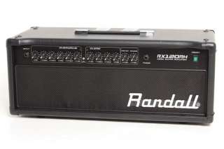 Randall RX Series RX120RH 120W Guitar Amp Head Black  