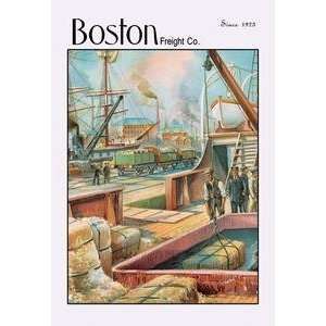  Vintage Art Boston Freight Company   01922 0