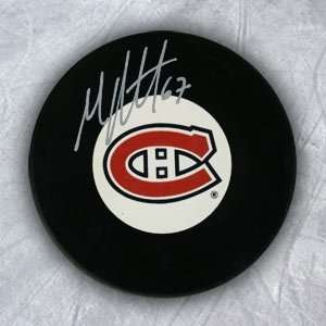  Max Pacioretty Montreal Canadiens Autographed Hockey Puck 