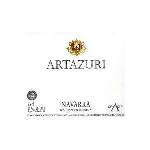  Artazuri Navarra Garnacha Tinto 2010 750ML Grocery 