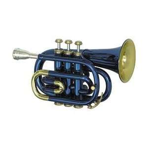  Amati Atr 314 Bb Pocket Trumpet Blue 