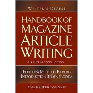  Writers Digest Handbook of Magazine Article Writing (text 