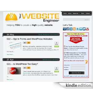  Your Website Engineer Kindle Store Dustin Hartzler