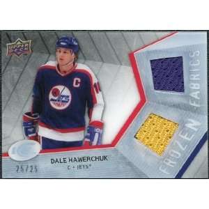   Fabrics Black Parallel #FFHW Dale Hawerchuk /25 Sports Collectibles
