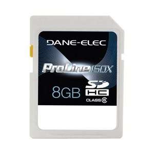 Dane Elec DANE ELEC HIGH SPEED SD 8 GBCLASS 6 (Memory & Blank Media 