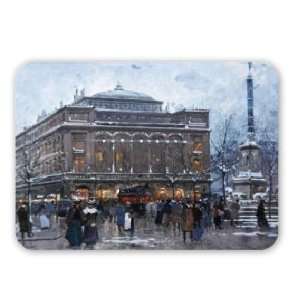  Place du Chatelet (w/c on paper) by Eugene   Mouse Mat 
