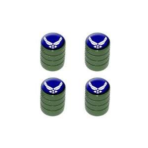  USAF United States Airforce Wings   Tire Valve Stem Caps 