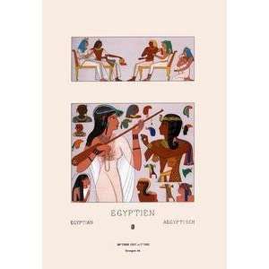  Vintage Art Egyptian Headdresses and Hairstyles   10845 2 