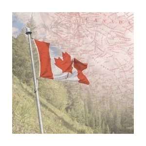  Canada Map 12 x 12 Paper Arts, Crafts & Sewing