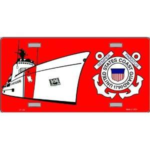    America sports US Coast Guard LICENSE PLATES