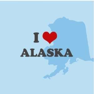 I heart alaska button Arts, Crafts & Sewing