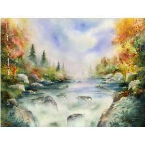  October Colors by Michael Piegdon. size 34 inches width by 27 