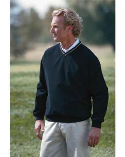 PGA Tour Mens Golf V Neck Microfiber Windshirt  