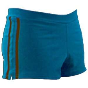   Spirit Stripe Shorts TURQUOISE W/ BROWN YM