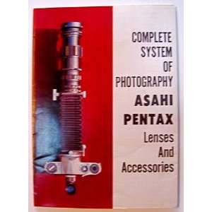   Photography Asahi Pentax Lenses and Accessories Asahi Optical Books