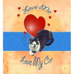  Love Me, Love My Cat Print