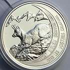 ANDORRA 1992 10 DINERS MOUNTAIN GOAT CHAMOIS 1 Oz SILVER PROOF 