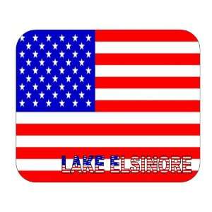  US Flag   Lake Elsinore, California (CA) Mouse Pad 