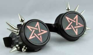 PENTAGRAM GOGGLES ANIME COSPLAY HELLSING GOTH OCCULT  