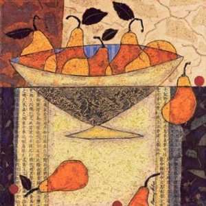  Penny Feder   Asian Pears In Bowl NO LONGER IN PRINT 