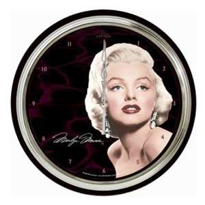  Marilyn Monroe Close Up 12 Wide Wall Clock
