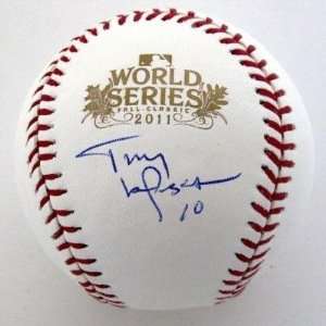 Tony La Russa Autographed Cardinals 2011 World Series Baseball JSA 