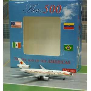    Aero500 National Airlines DC 10 30 Model Airplane 