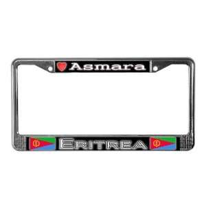 Asmara, ERITREA   Eritrea License Plate Frame by   