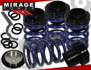 91 99 NISSAN SENTRA COILOVERS LOWERING SPRINGS KIT BLUE  