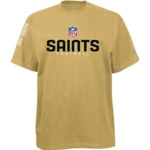  New Orleans Saints Gold Youth Callsign T Shirt