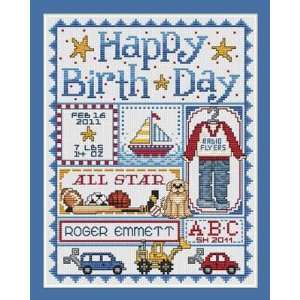   for Boys, Cross Stitch from Sue Hillis Designs Arts, Crafts & Sewing