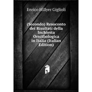   in Italia (Italian Edition) Enrico Hillyer Giglioli Books