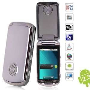   Quad Band Dual Cards GPS Analog Tv Smart Phone (Grey) Cell Phones
