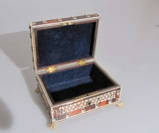 ANGLO INDIAN FINELY MADE BOX ANTIQUE  