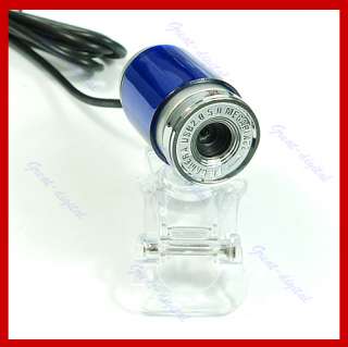 Megapixel PC Camera Digital Webcam Lens USB2.0 Blue  
