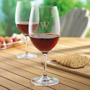 Personalized Break Free PolyCarb Cabernet / Merlot Wine Glasses (Set 