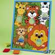 JUNGLE ZOO ANIMAL BEAN BAG TOSS PARTY GAME/Birthday Supply  