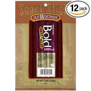 Old Wisconsin Bold Deli Sticks, 5 Ounce Grocery & Gourmet Food
