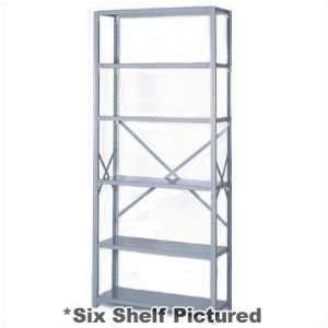  Lyon 8340 8000 Series Open Shelving   5 Shelves 84 H x 