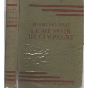  Le médecin de campagne Honoré de Balzac, André Pecoud Books