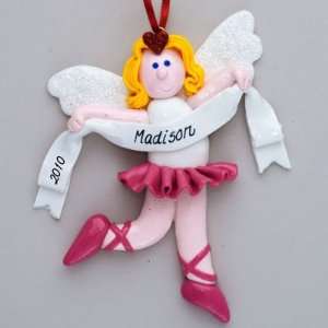  An Angel Ballerina Personalized Christmas Ornament