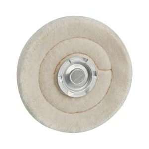   Brothers 8 X 1/2 X 1in Hole Cotton Buffing Wheel