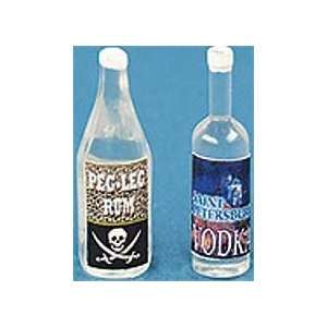  Miniature 2 Pc. Rum and Vodka Set sold at Miniatures Toys 
