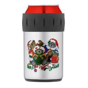  Thermos Can Cooler Koozie Have A Beary Merry Christmas 