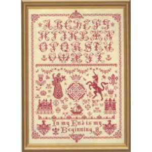  Mary Queen of Scots Sampler (cross stitch) Arts, Crafts 