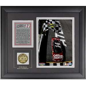  Mounted Memories Tony Stewart 10 Atlanta Motor Speedway 