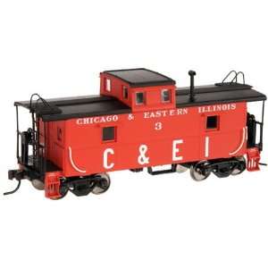  N TrainMan C&O Caboose, C&EI #3 Toys & Games