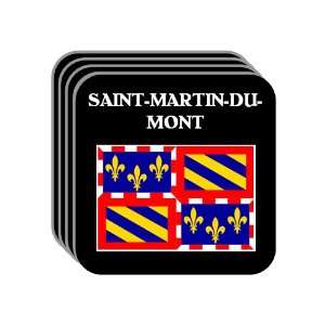 Bourgogne (Burgundy)   SAINT MARTIN DU MONT Set of 4 Mini Mousepad 