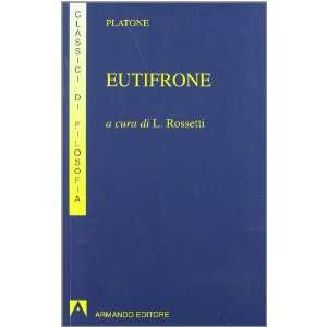  Eutifrone (9788860810595) Platone Books